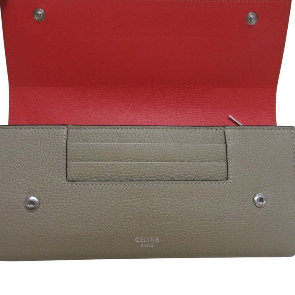 Celine Phoebe Large Flap Multi-Function Leather L… - image 3